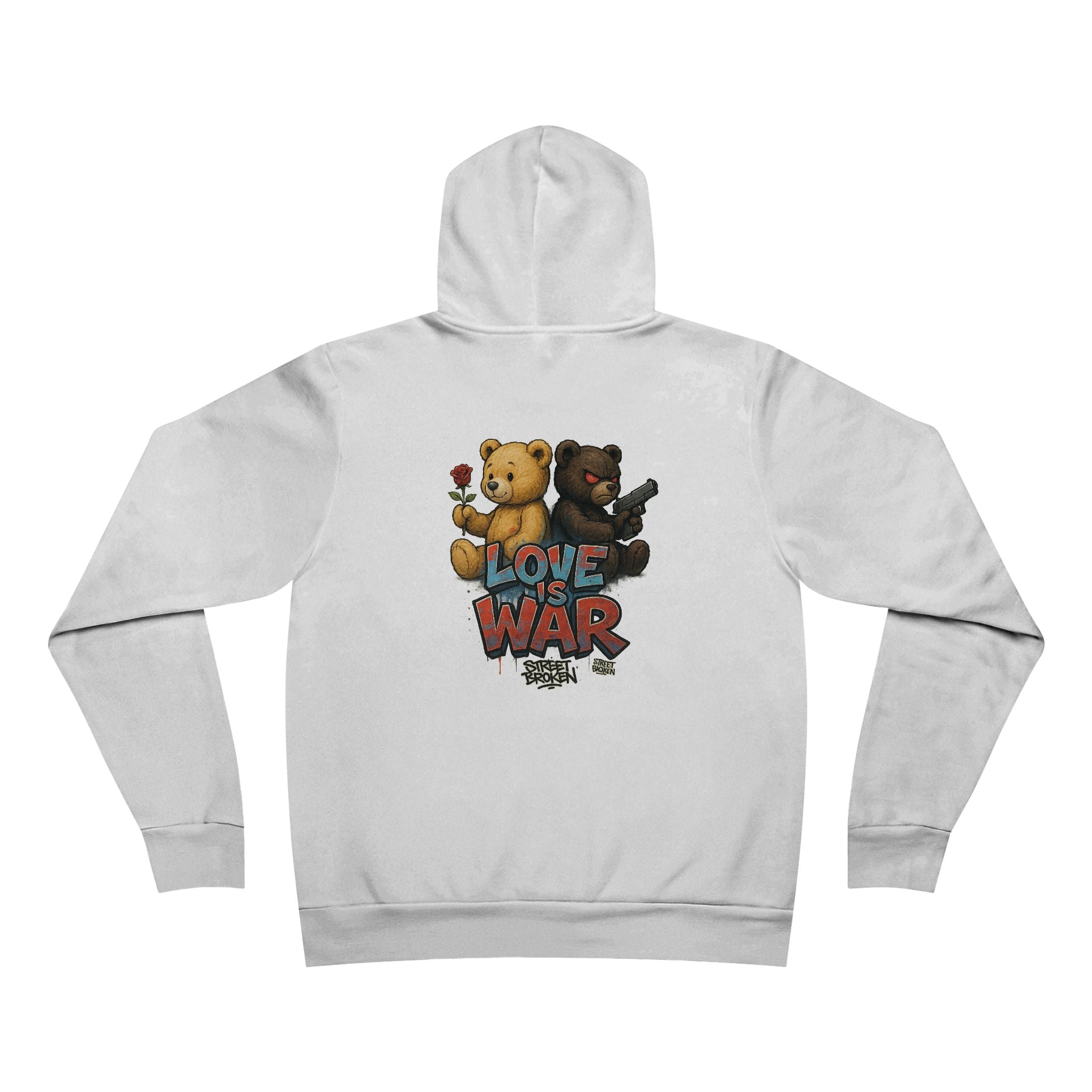 Love & War Teddy Bear Hoodie