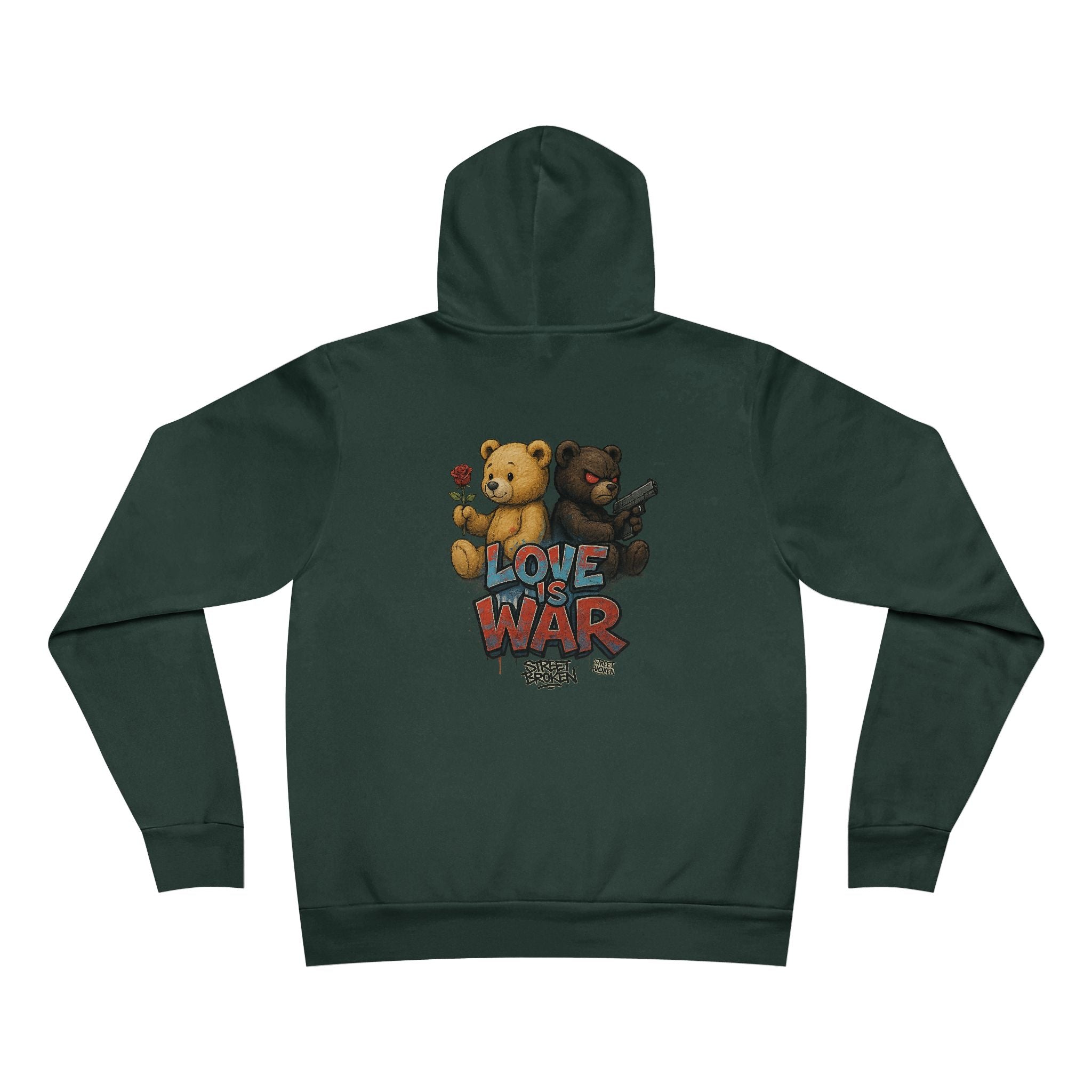 Love & War Teddy Bear Hoodie
