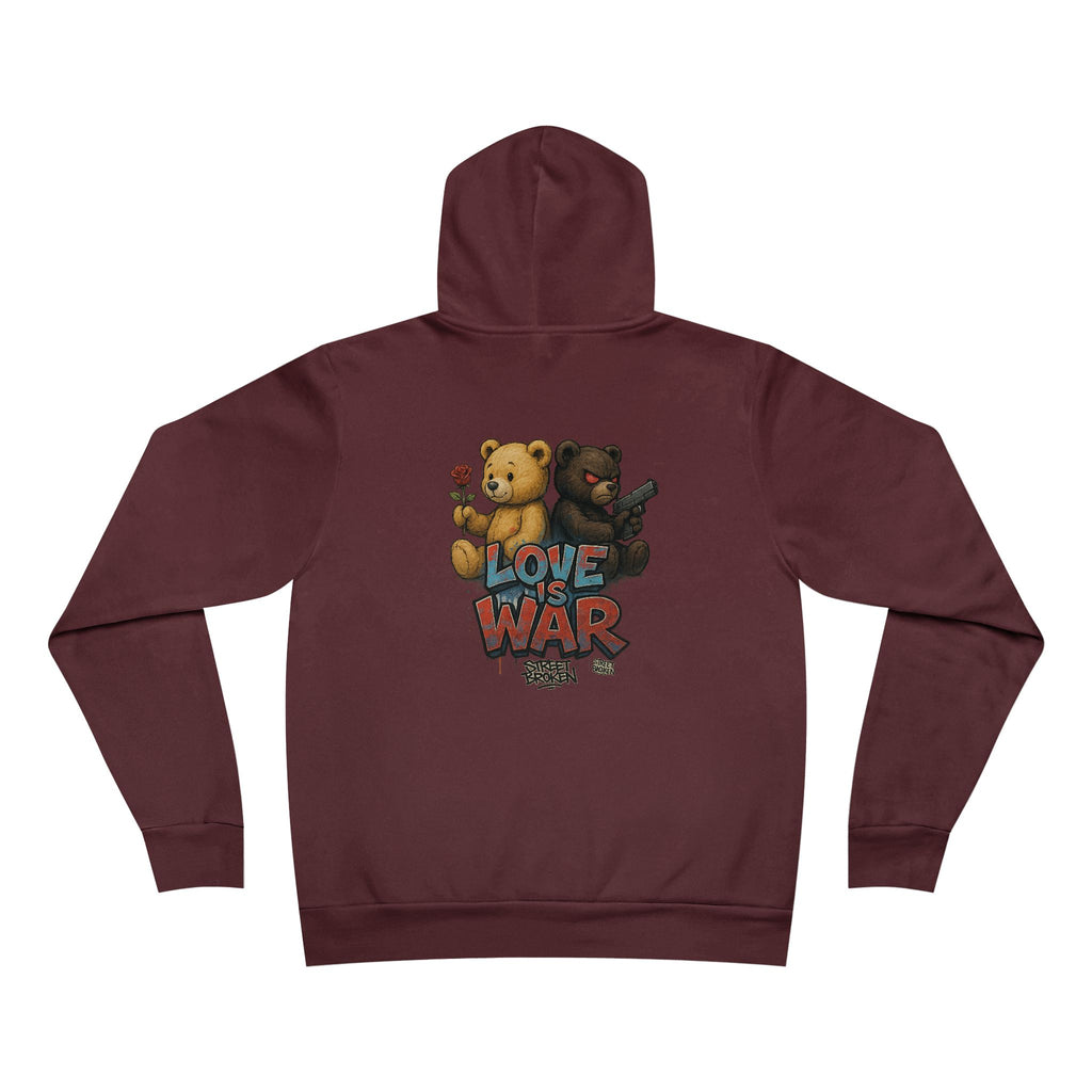 Love & War Teddy Bear Hoodie