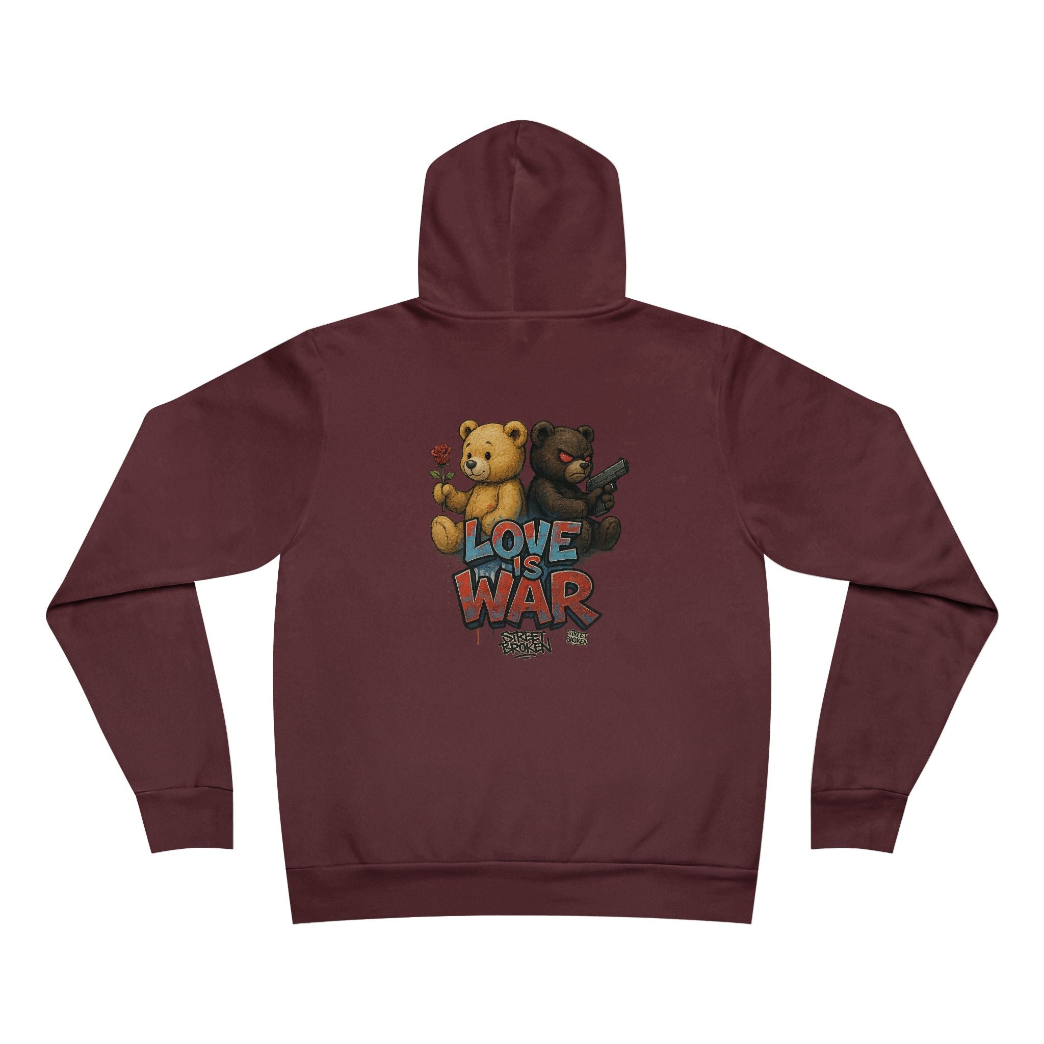 Love & War Teddy Bear Hoodie