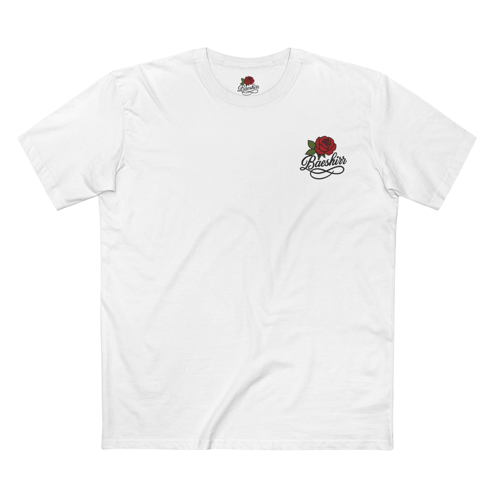 Inspirational Graphic Tee - "Leave It Behind" with Rose Design
