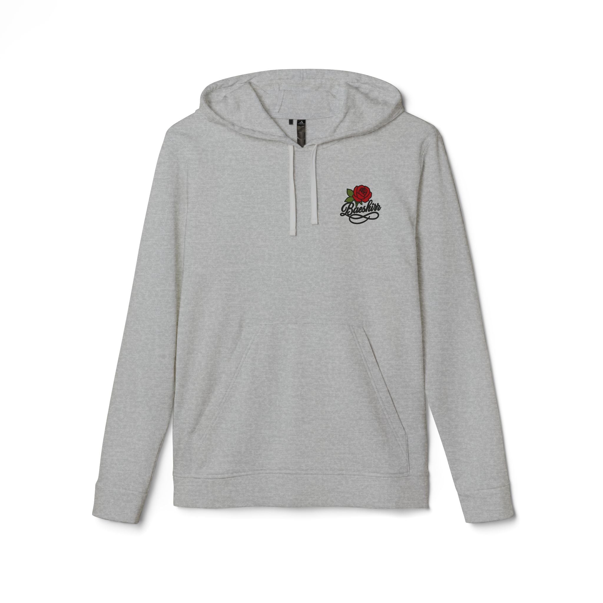 Love & War Teddy Graphic Hoodie — White Fleece Pullover