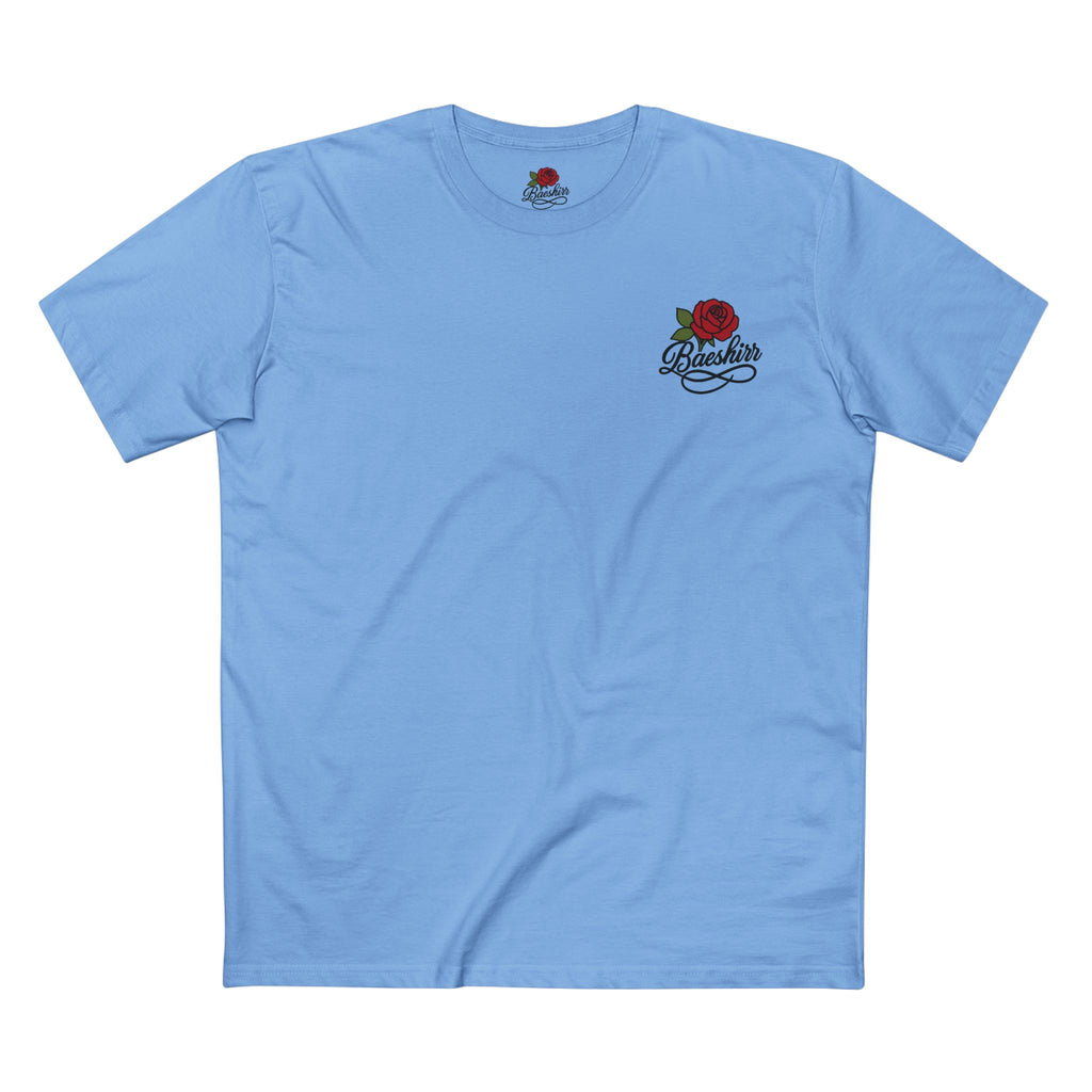 Inspirational Graphic Tee - "Leave It Behind" with Rose Design